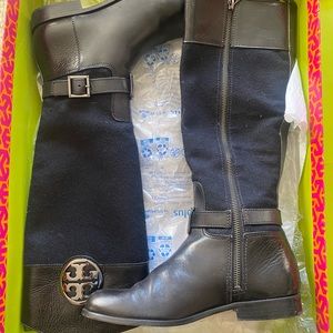 Tory Burch riding boots, size 6.5. Only wore a few times!